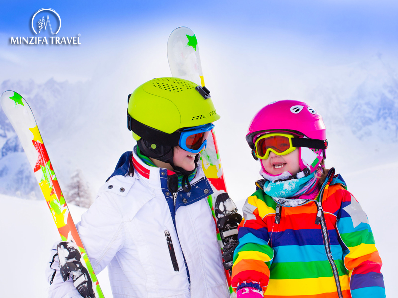 Skiing is very Healthy!